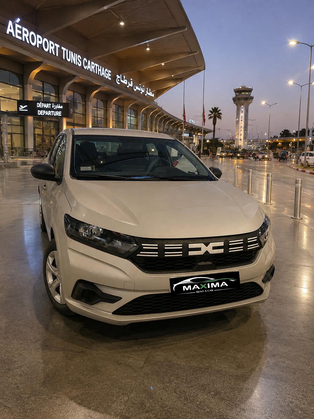 Dacia Sandero en location chez Maxima Rent Car Tunis